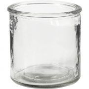 Ljusglas, H: 7,8 cm, 6 st./ 1 låda