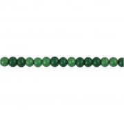 Träpärlor, grön, Dia. 5 mm, Hålstl. 1,5 mm, 6 g/ 1 förp., 150 st.