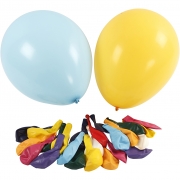 Ballonger, mixade färger, Dia. 43 cm, 50 st./ 1 förp.