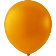 Ballonger, orange, runda, Dia. 23 cm, 10 st./ 1 förp.