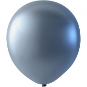 Ballonger, silver, runda, Dia. 23 cm, 8 st./ 1 förp.