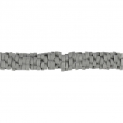 Lerpärlor, grå, Dia. 5-6 mm, Hålstl. 2 mm, 145 st./ 1 sträng