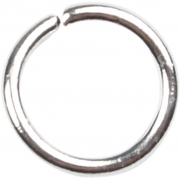 O-ring, försilvrad, stl. 5,4 mm, tjocklek 0,7 mm, 500 st./ 1 förp.