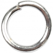 O-ring, försilvrad, stl. 4,4 mm, tjocklek 0,7 mm, 500 st./ 1 förp.