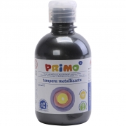 PRIMO metallic färg, svart, 300 ml/ 1 förp.