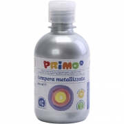 PRIMO metallic färg, silver, 300 ml/ 1 förp.