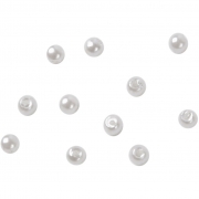 Vaxpärlor, pärlemor, Dia. 3 mm, Hålstl. 0,7 mm, 150 st./ 1 förp.