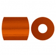 Rörpärlor, kola brun (32254), stl. 5x5 mm, Hålstl. 2,5 mm, medium, 6000 st./ 1 förp.