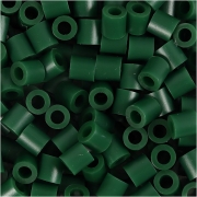 Rörpärlor, grön (32230), stl. 5x5 mm, Hålstl. 2,5 mm, medium, 6000 st./ 1 förp.