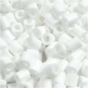 Photo Pearls, vit (15), stl. 5x5 mm, Hålstl. 2,5 mm, medium, 6000 st./ 1 förp.