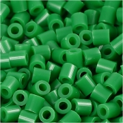 Photo Pearls, grön (16), stl. 5x5 mm, Hålstl. 2,5 mm, medium, 1100 st./ 1 förp.