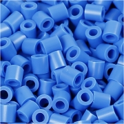 Photo Pearls, blå (17), stl. 5x5 mm, Hålstl. 2,5 mm, medium, 1100 st./ 1 förp.