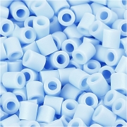Photo Pearls, ljusblå (28), stl. 5x5 mm, Hålstl. 2,5 mm, medium, 6000 st./ 1 förp.