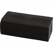 Soft Clay modellera, svart, stl. 13x6x4 cm, 500 g/ 1 förp.