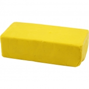 Soft Clay modellera, gul, stl. 13x6x4 cm, 500 g/ 1 förp.