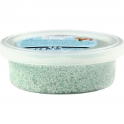 Foam Clay® , ljusgrön, glitter, 35 g/ 1 burk