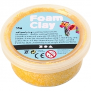 Foam Clay® , gul, 35 g/ 1 burk