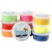 Foam Clay® , mixade färger, 10x35 g/ 1 förp.