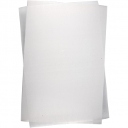 Krympplastark, matt transparenta, 20x30 cm, tjocklek 0,3 mm, 10 ark/ 1 förp.