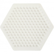 NABBI BioBeads Pärlplatta, sexkantig, stl. 8,5x8,5 cm, 1 st.