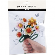 Mini DIY Kit, blommor, 1 set
