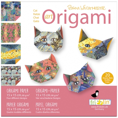 Funny Origami Katter -Art- Rosina Wachtmeister 15x15