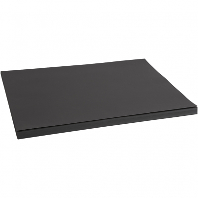 Färgad kartong, svart, A2, 420x600 mm, 200 g, 100 ark/ 1 förp.