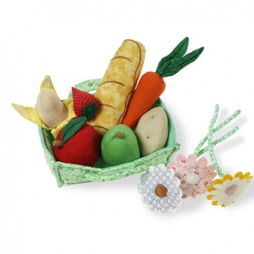 Mjuka grönsaker till låtsasleken från Oskar & Ellen