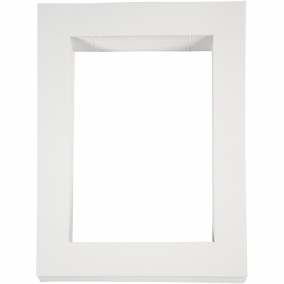 Passepartoutramar, vit, A4, stl. 28,5x37 cm, 500 g, 100 st./ 1 förp.