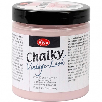Chalky Vintage Look färg, antique rose (402), 250 ml/ 1 burk