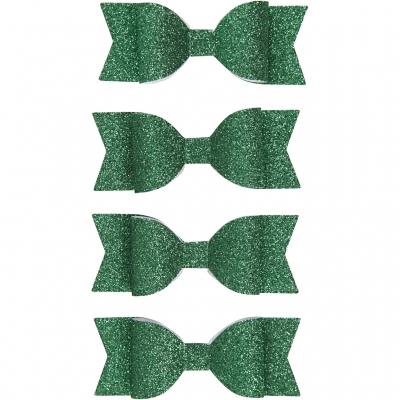 Rosetter, grön, stl. 31x85 mm, 4 st./ 1 förp.