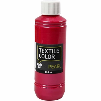 Textile Color, rosa, pärlemor, 250 ml/ 1 flaska
