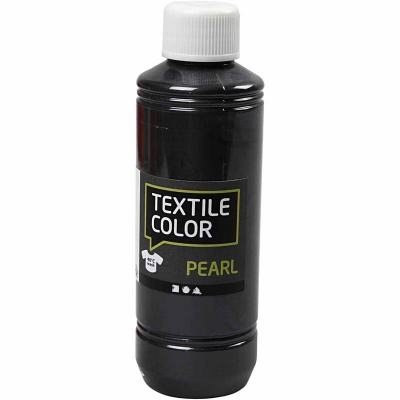Textile Color, grå, pärlemor, 250 ml/ 1 flaska