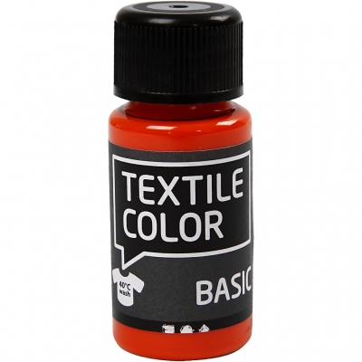 Textile Color textilfärg, orange, 50 ml/ 1 flaska