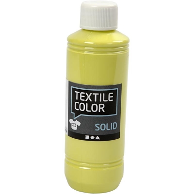 Textile Solid textilfärg, kiwi, täckande, 250 ml/ 1 flaska