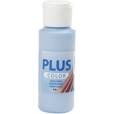 Plus Color hobbyfärg, himmelsblå, 60 ml/ 1 flaska
