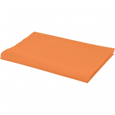 Tyg, orange, B: 145 cm, 140 g, 1 löpm.