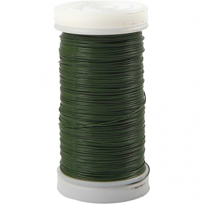 Myrtentråd, grön, tjocklek 0,31 mm, 100 g, 160 m/ 1 rl.