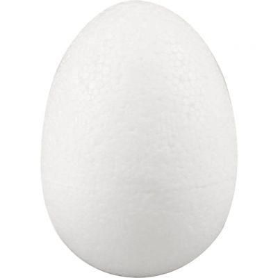 Ägg, vit, H: 7 cm, 50 st./ 1 förp.