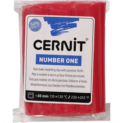 Cernit, red (400), 56 g/ 1 förp.