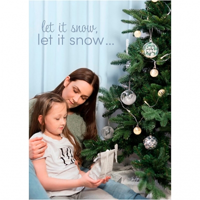 Poster, Winter Christmas, stl. 21x30+29,7x42+50x70 cm, 4 st./ 1 förp.